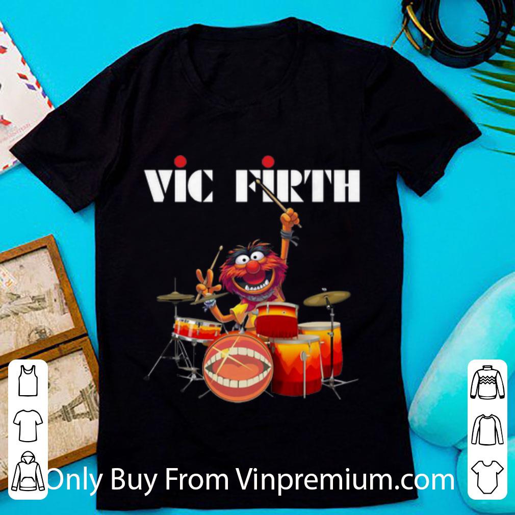 Hot Vic Firth Muppets Playing Drum shirt