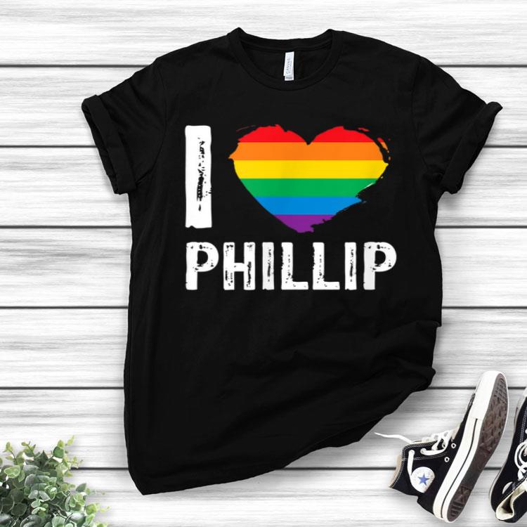I Love Phillip LGBT Shirt
