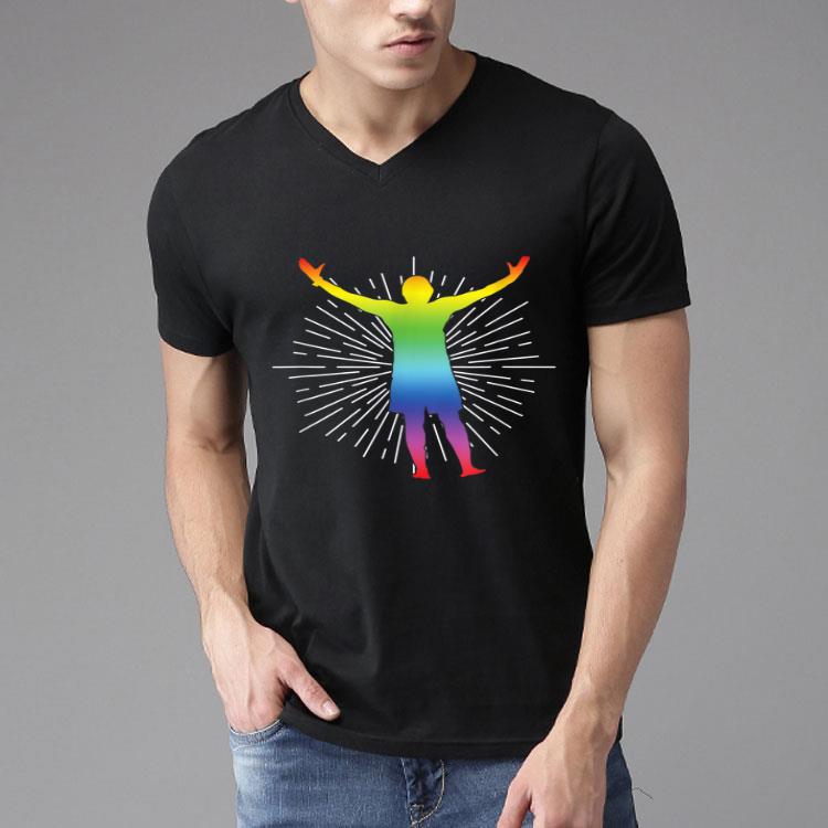 Gay Lesbian LGBTQ LGBT Awareness Coming Out Rainbow Shirt