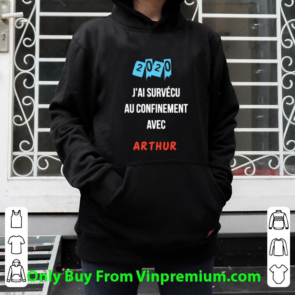 58789278 awesome j ai survecu au confinement avec arthur shirt 4 - Awesome J’ai Survecu Au Confinement Avec Arthur shirt