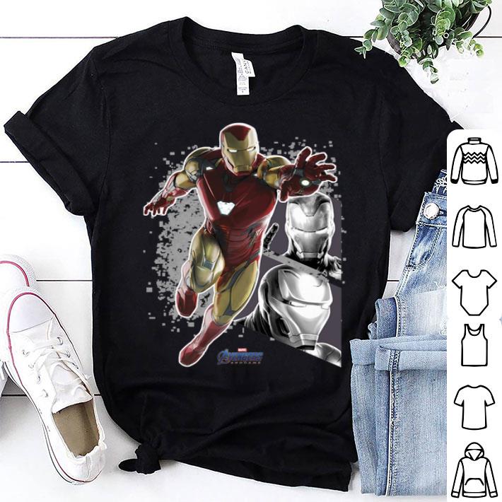 Avengers Endgame Iron Man Panel Pose Graphic Shirt