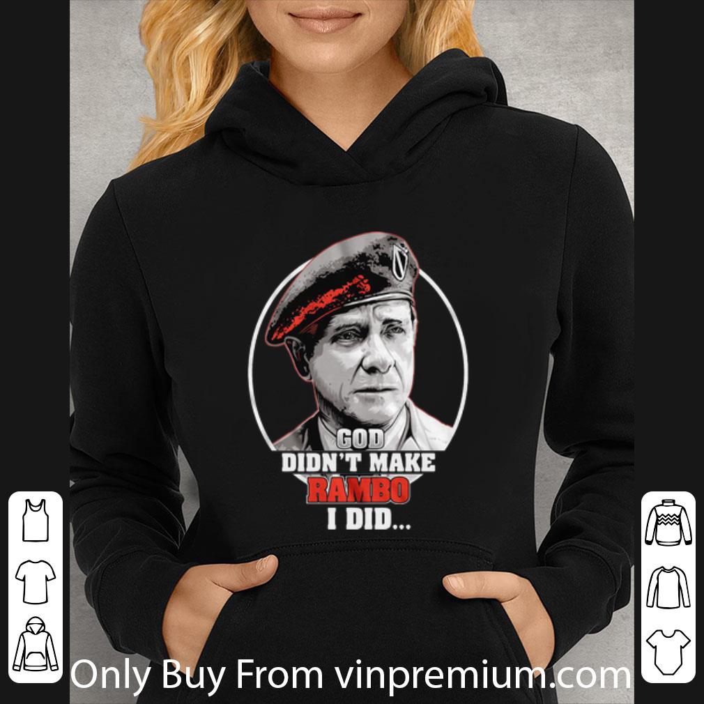 595835ec hot richard crenna god didn t make rambo i did shirt 4 - Hot Richard Crenna God Didn’t Make Rambo I Did shirt
