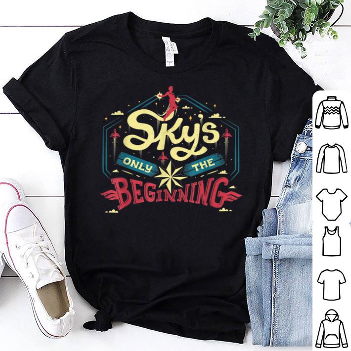 Captain Marvel Sky's Only The Beginning Shirt