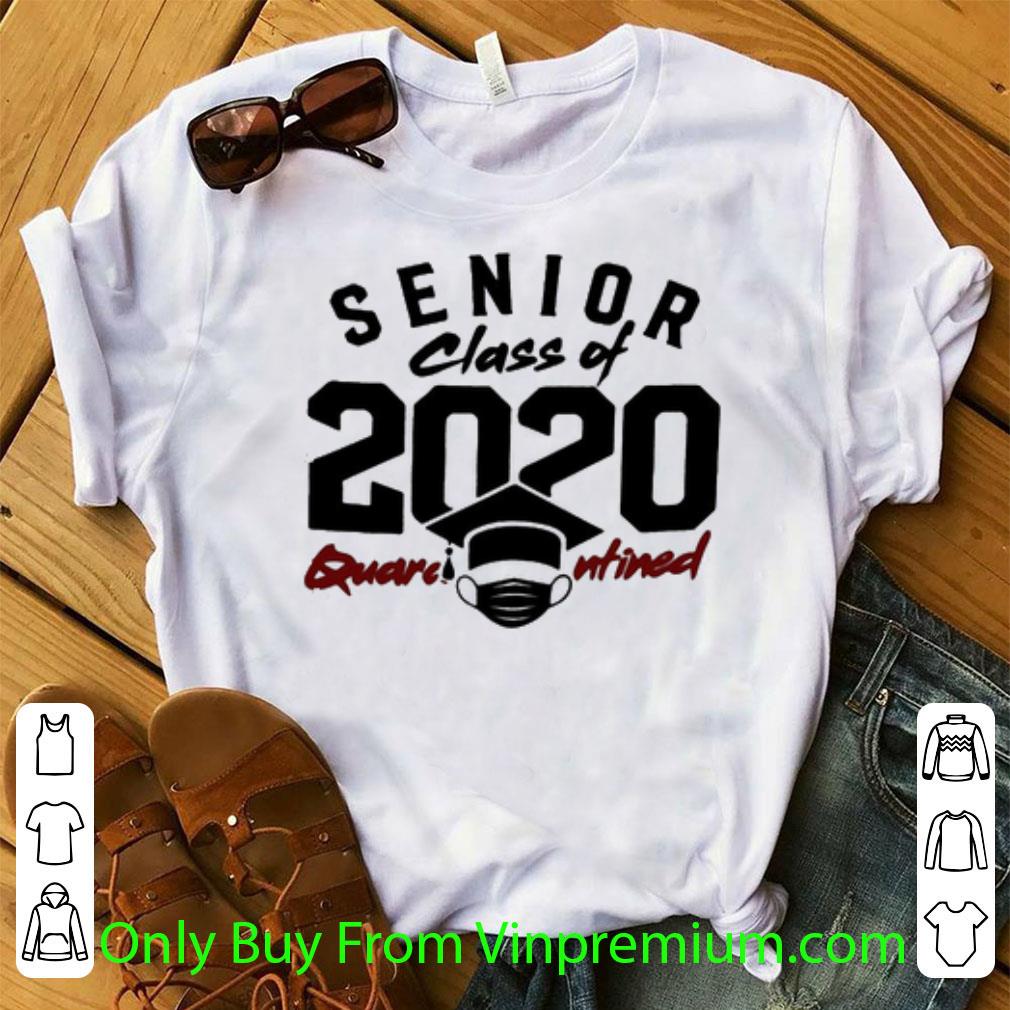 Premium Senior Class Of 2020 Quarantined Graduating Covid-19 shirt