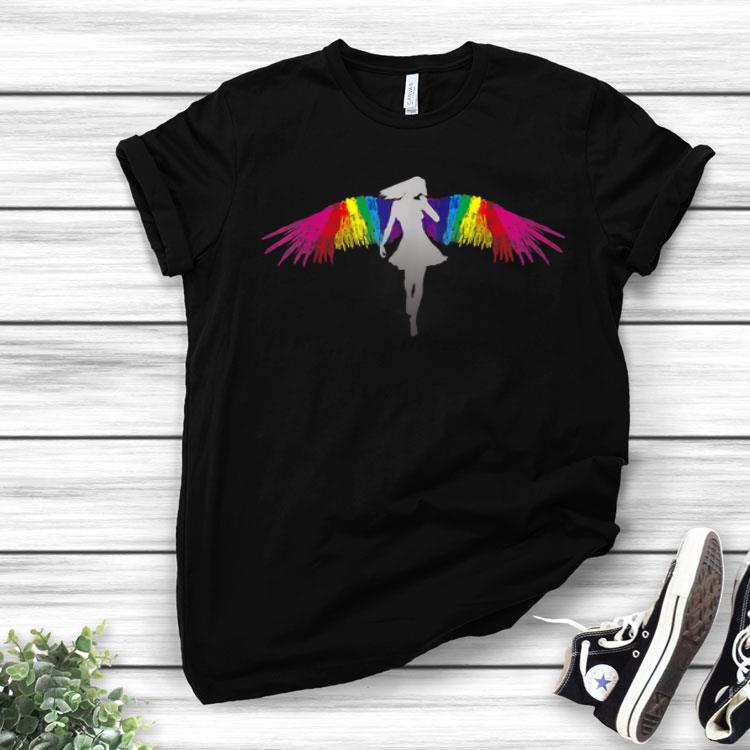 LGBT Angel Of Pride art Design Shirt