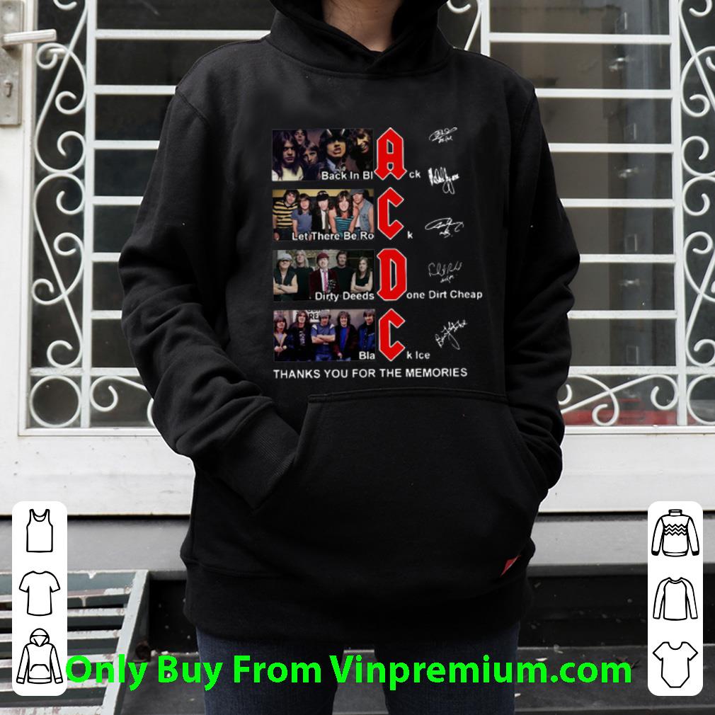 9bb6478c premium ac dc back in black let there be rock thank you for the memories shirt 4 - Premium AC DC Back In Black Let There Be Rock Thank You For The Memories shirt