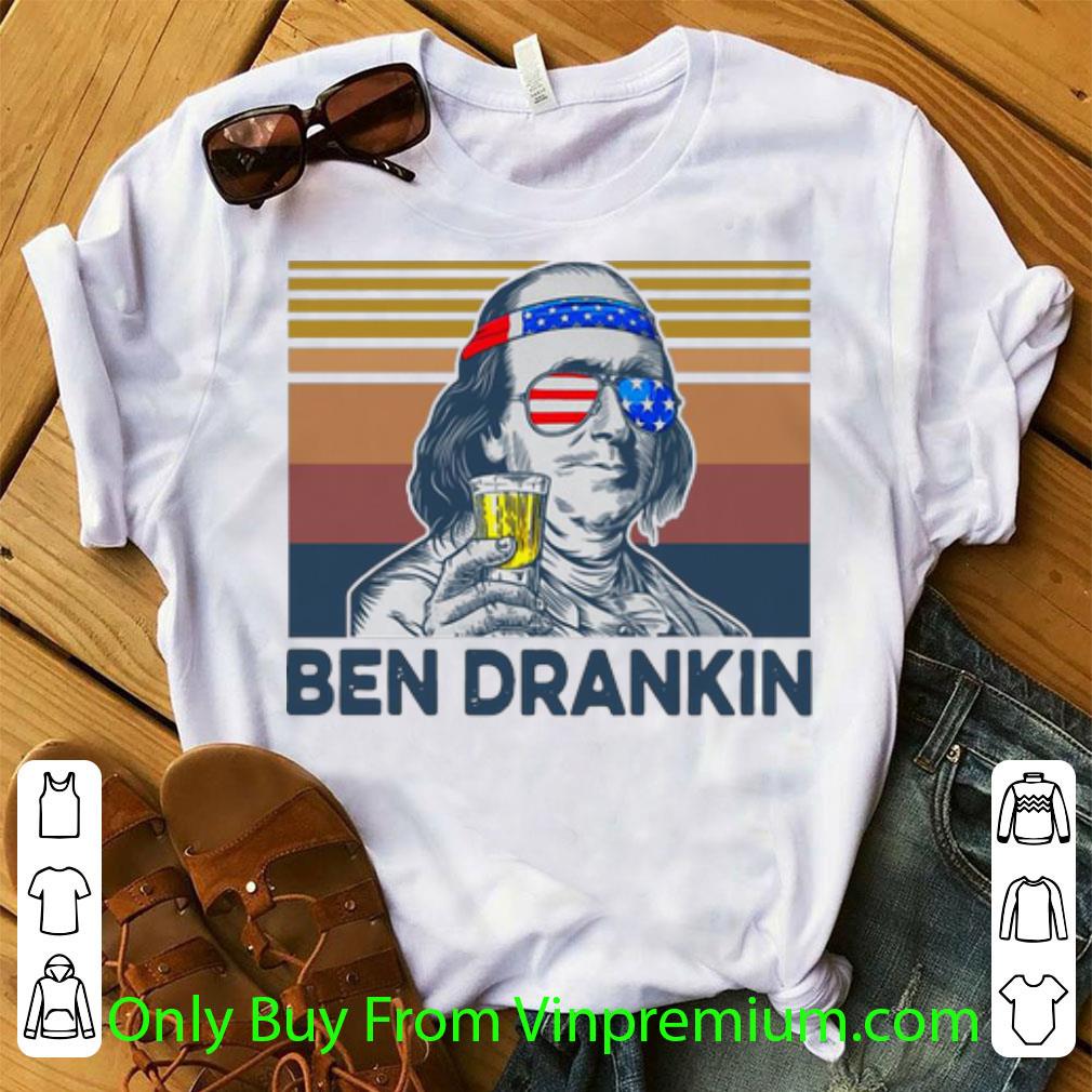 Pretty Vintage Ben Drankin Independence Day shirt