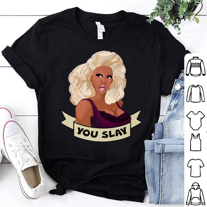 Drag Queen Doll's Face Cartoon LGBT Design Shirt