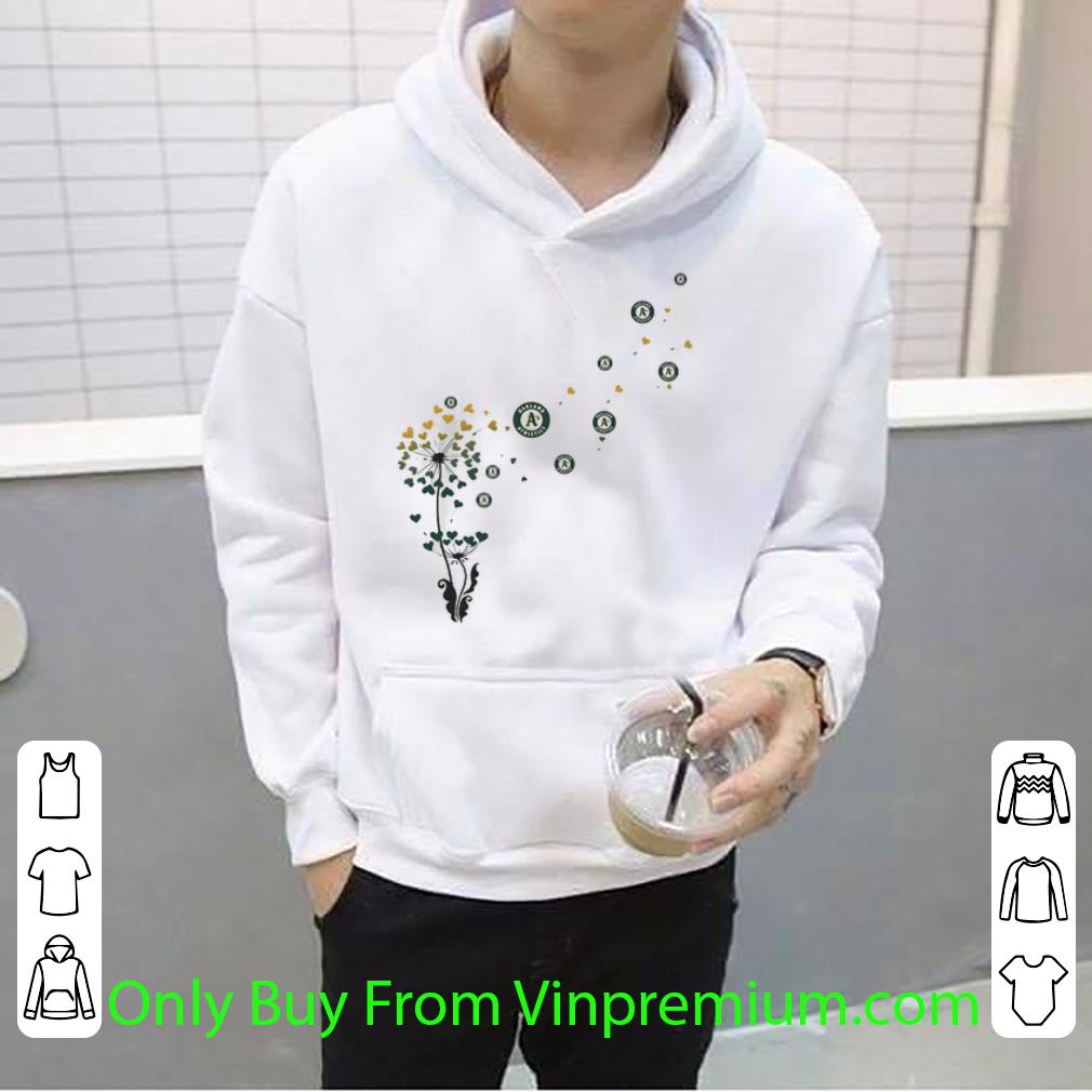 afce2ab4 awesome dandelion flower oakland athletics shirt 4 - Awesome Dandelion Flower Oakland Athletics shirt
