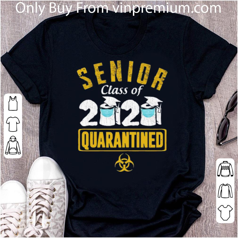 Awesome Senior Class Of 2020 Quarantine Graduation Covid-19 shirt