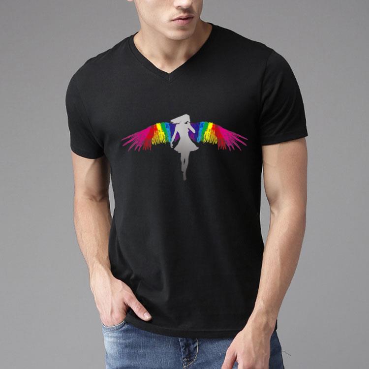 LGBT Angel Of Pride art Design Shirt