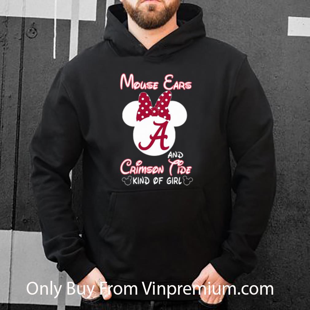 cae6edd1 pretty minnie mouse cars and crimson tide kind of girl shirt 4 - Pretty Minnie Mouse Cars And Crimson Tide Kind Of Girl shirt