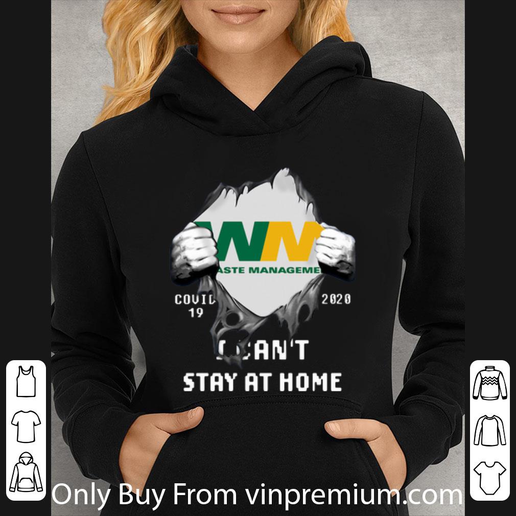 cfb8fd25 original waste management covid 19 2020 i can t stay at home blood inside me shirt 4 - Original Waste Management Covid-19 2020 I Can’t Stay At Home Blood Inside Me shirt