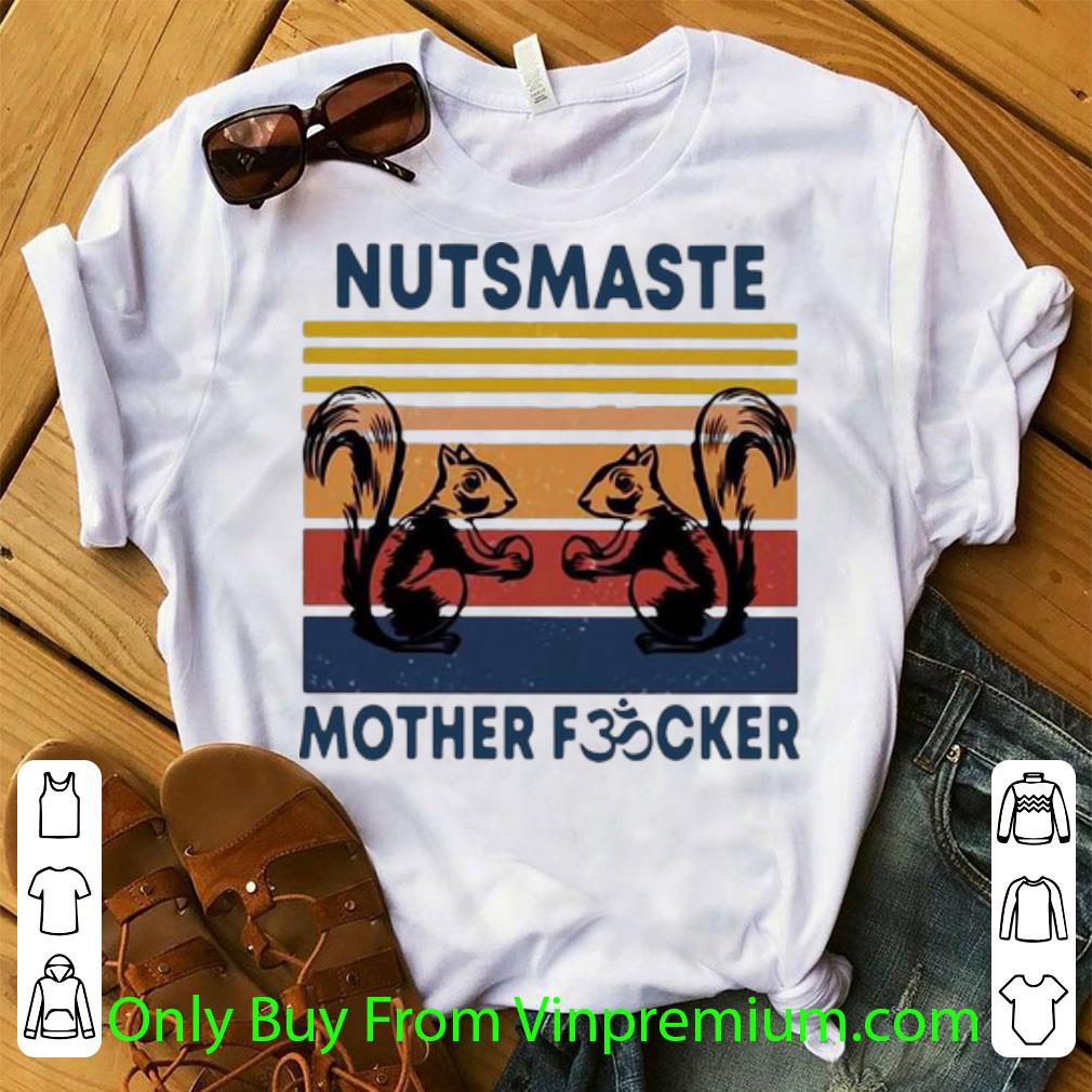 Original Vintage Nutsmaste Mother Fucker Squirrel shirt