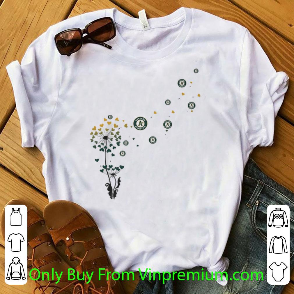 Awesome Dandelion Flower Oakland Athletics shirt