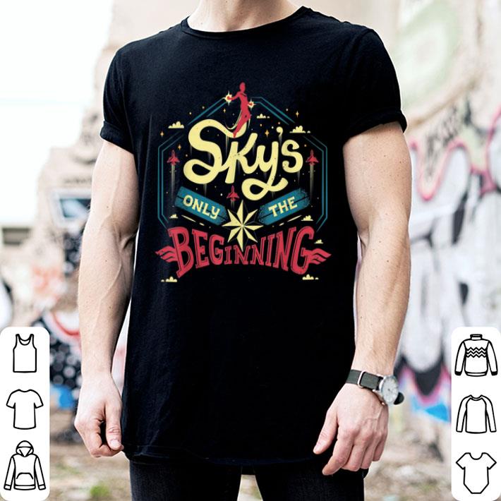 Captain Marvel Sky's Only The Beginning Shirt