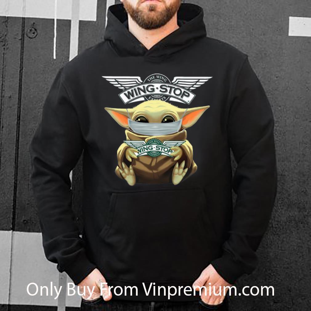 dd4dc9ec premium star wars baby yoda mask hug the wingstop covid 19 shirt 4 - Premium Star Wars Baby Yoda Mask Hug The Wingstop Covid-19 shirt