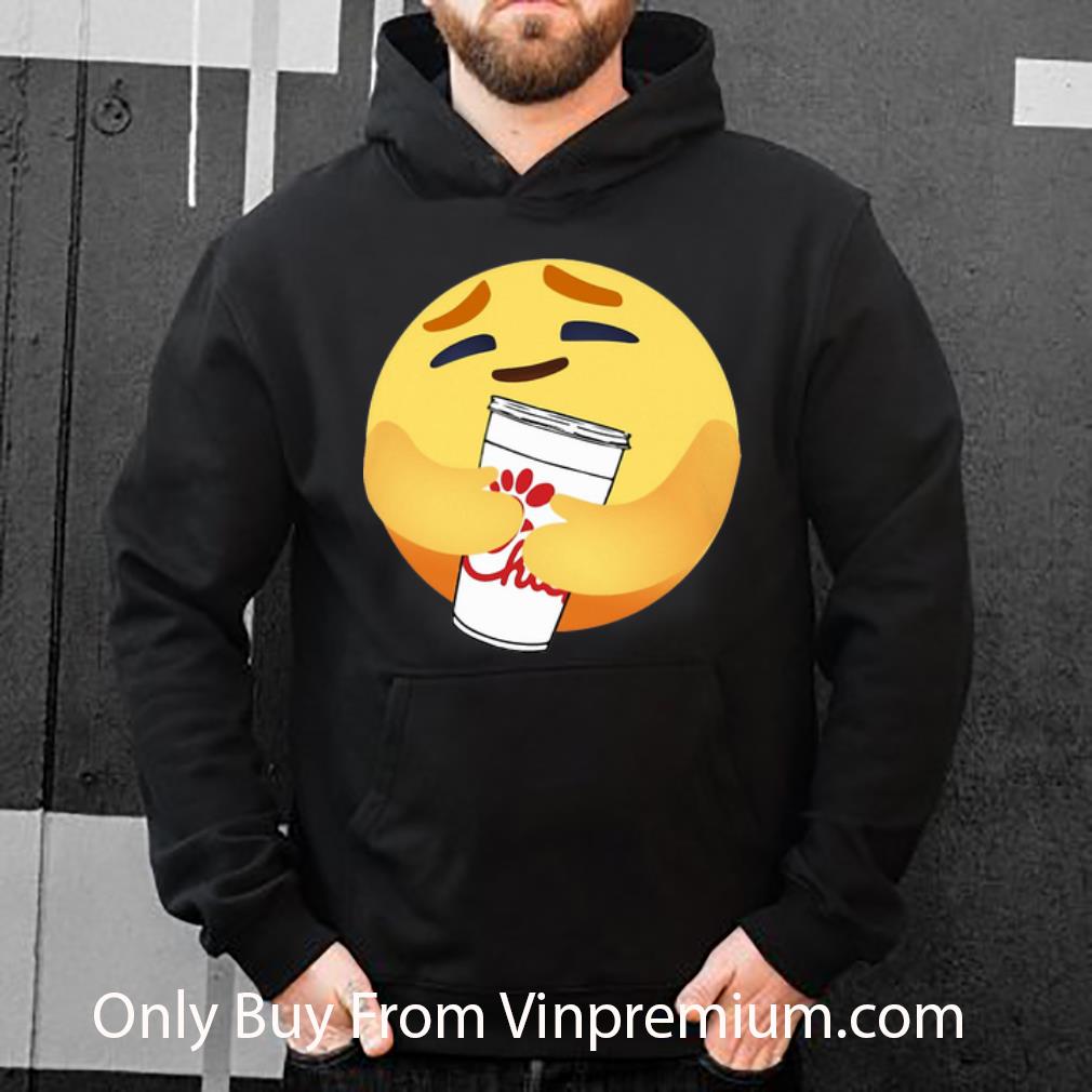 ee8adc90 original facebook care emoji hug chick fil a shirt 4 - Original Facebook Care Emoji Hug Chick Fil A shirt