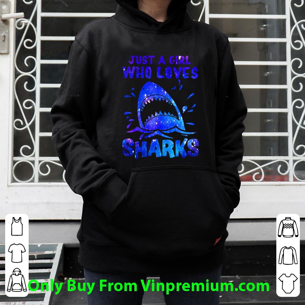 f510a290 awesome just a girl who loves sharks daddy shark shirt 4 - Awesome Just A Girl Who Loves Sharks Daddy Shark shirt