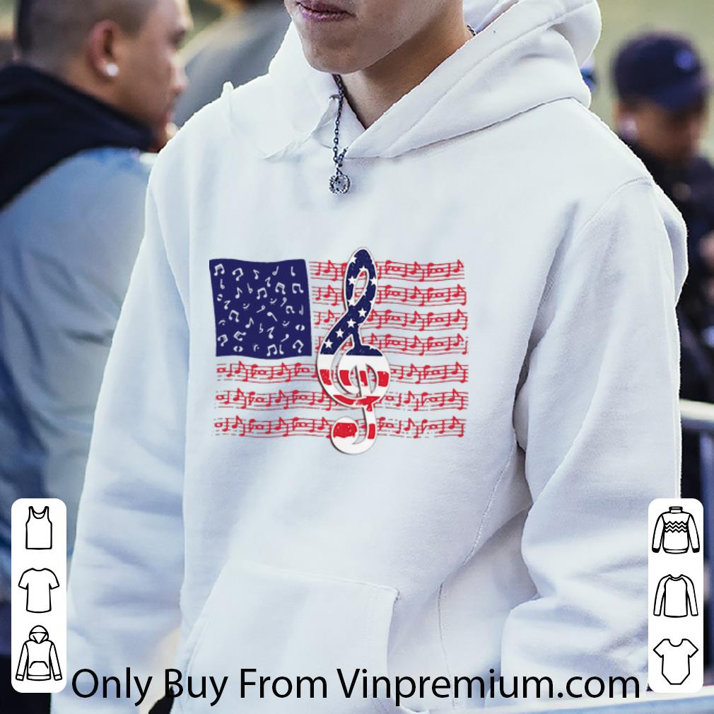 11fdc50f hot music note american flag independence day shirt 4 - Hot Music Note American Flag Independence Day shirt