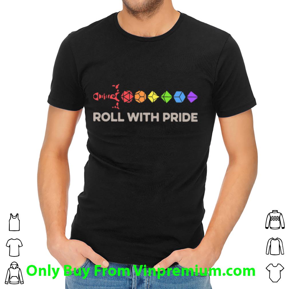 Pretty LGBT Roll With Pride Sword shirt