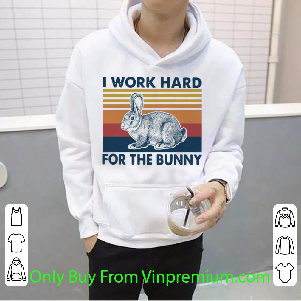 38424e39 nice vintage i work hard for the bunny shirt 4 - Nice Vintage I Work Hard For The Bunny shirt