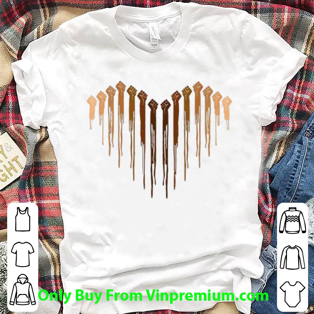 Premium Strong Hands Heart Love We Are Together shirt