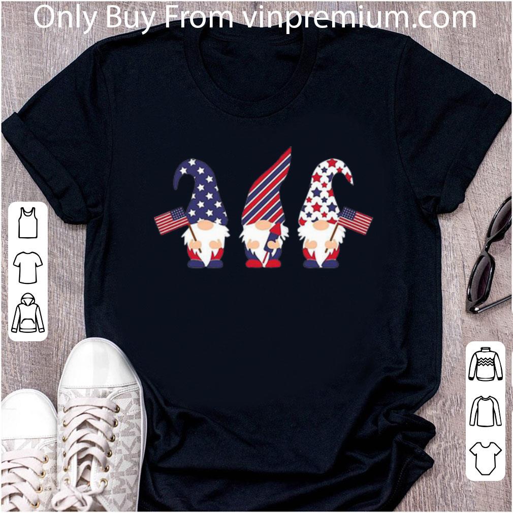 Awesome Gnomies American Flag 4th Of July Independence Day shirt
