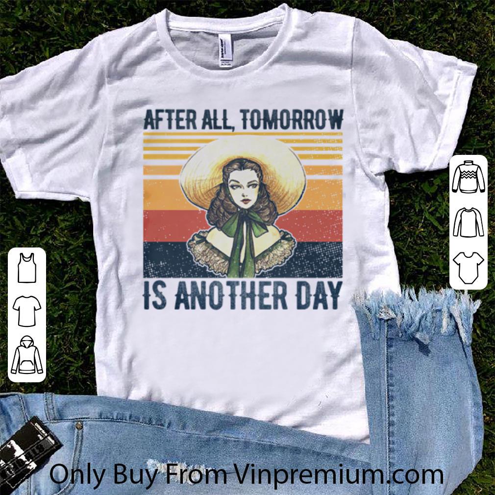Nice Vintage Scarlett O'hara Gone With The Wind After All Tomorrow Is Another Day shirt