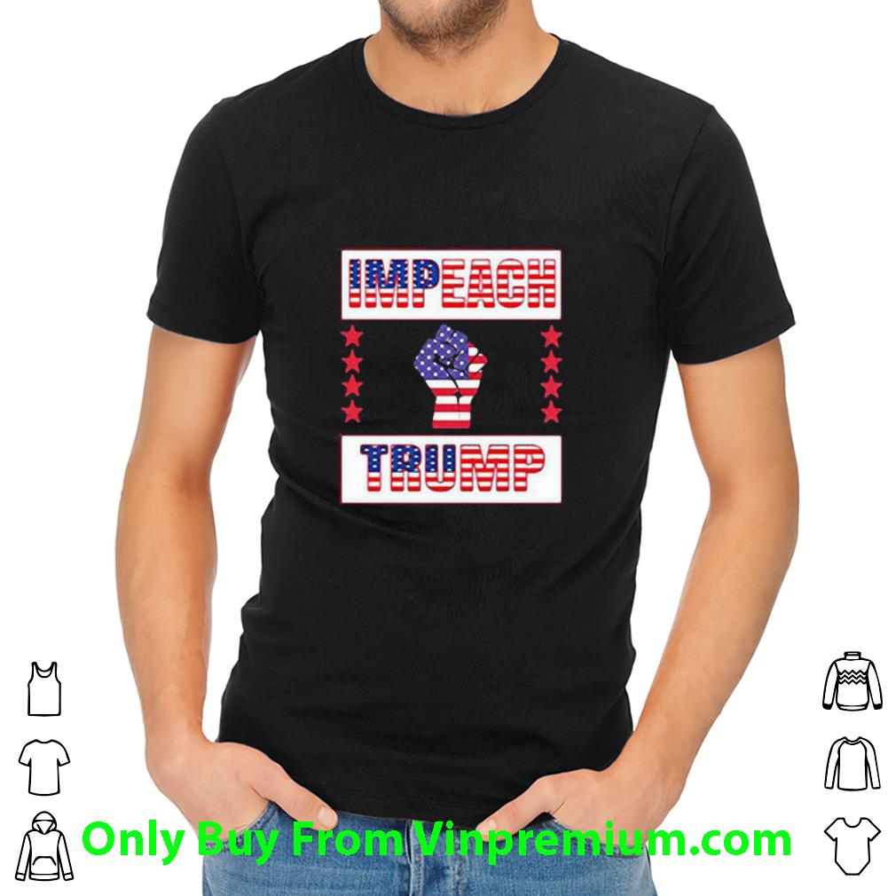 Official Impeach Donald Trump American Flag 4th Of July Black Lives Matter shirt