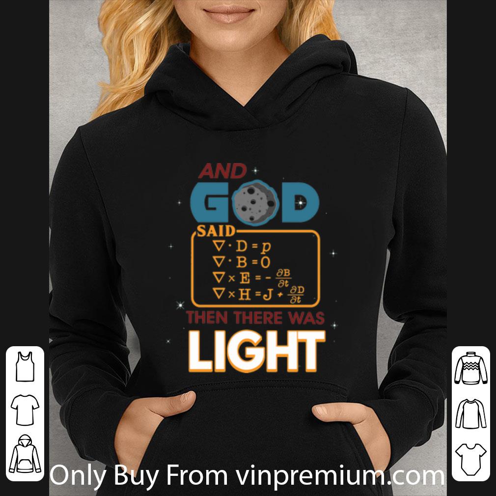 a99ff8c8 original and god said then there was light shirt 4 - Original And God Said Then There Was Light shirt