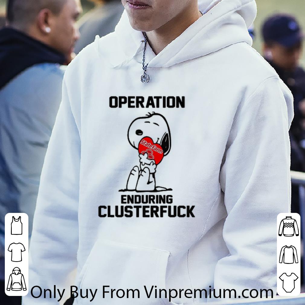 ac120ccd official snoopy heart state farm operation enduring clusterfuck shirt 4 - Official Snoopy Heart State Farm Operation Enduring Clusterfuck shirt
