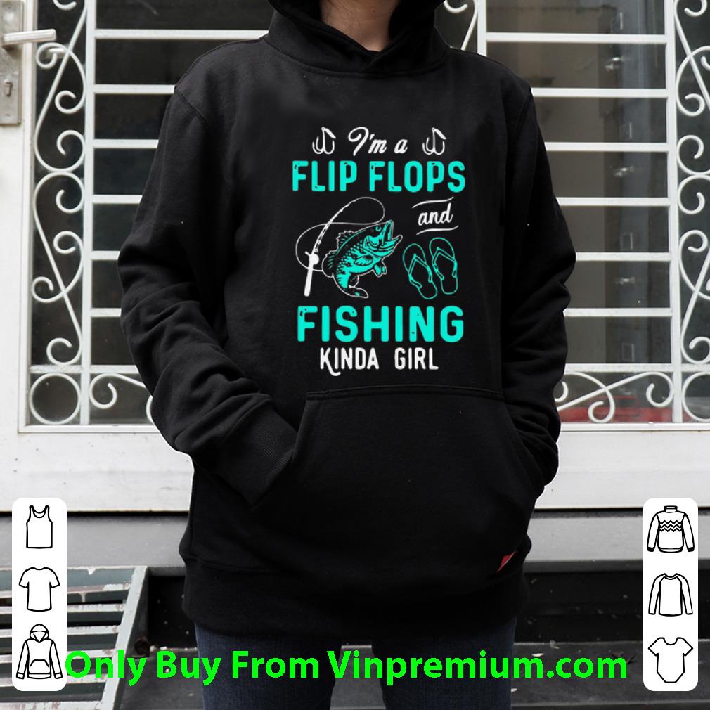 ba1b4568 awesome i m a flip flops and fishing kinda girl shirt 4 - Awesome I’m A Flip Flops And Fishing Kinda Girl shirt
