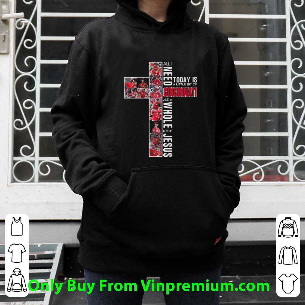 ced952f1 original all i need today is a little bit of cincinnati bearcats jesus shirt 4 - Original All I Need Today Is A Little Bit Of Cincinnati Bearcats Jesus shirt