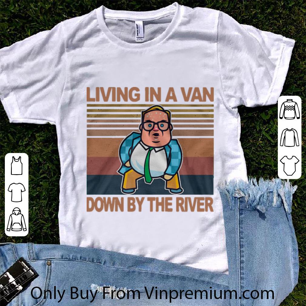 Official Vintage Matt Foley Living In A Van Down By The River shirt