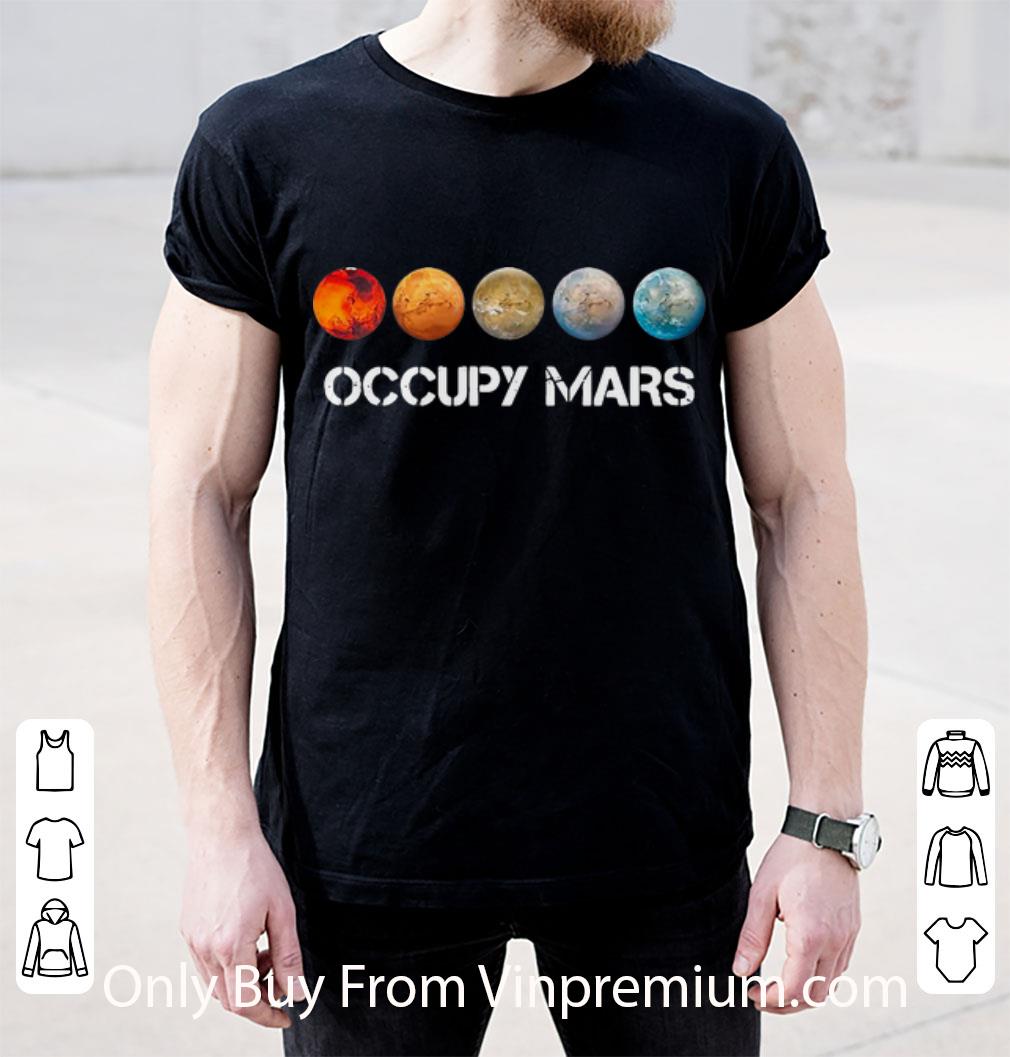 Top Occupy Mars Five Nasa SpaceX shirt