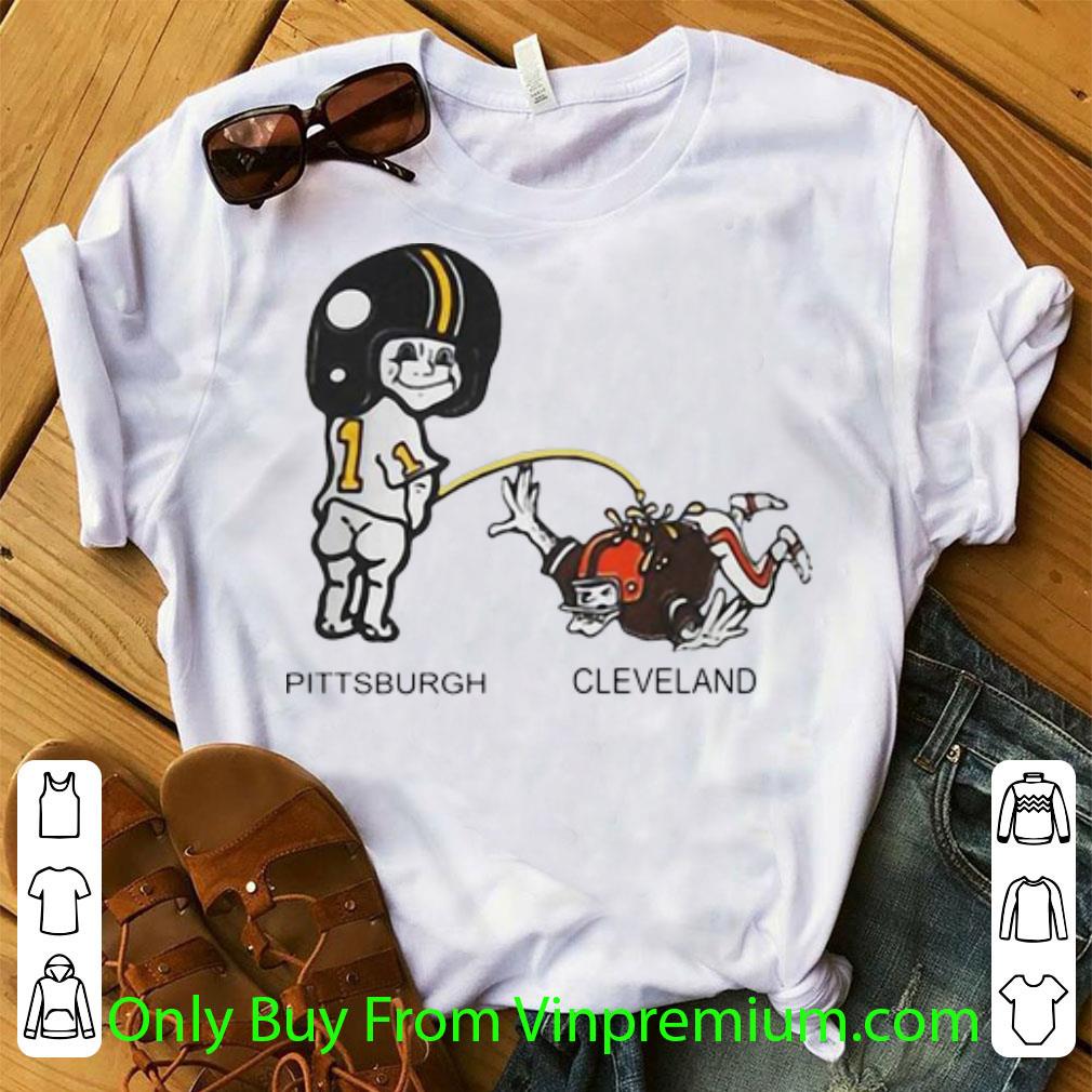 Awesome Cam Sutton Pittsburgh Peeing On Cleveland shirt