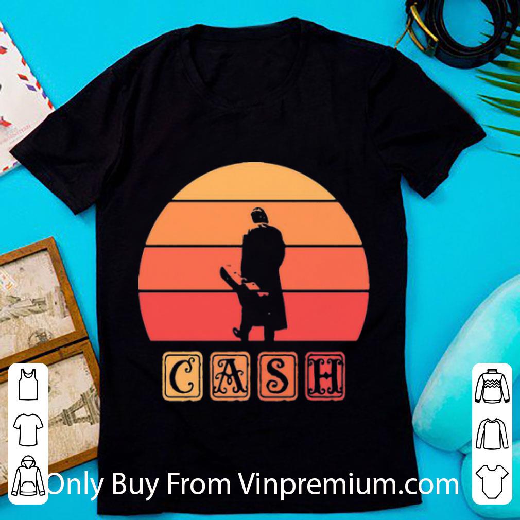 Top Vintage Johnny Cash shirt