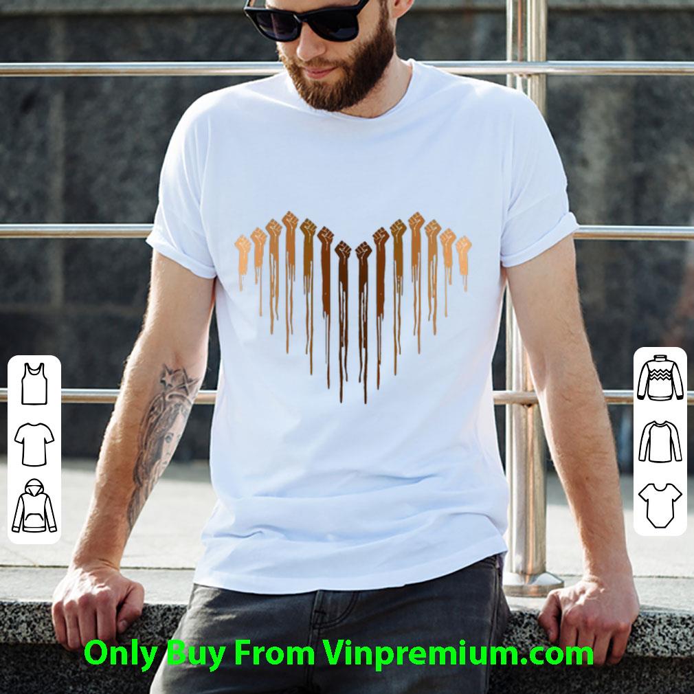 Premium Strong Hands Heart Love We Are Together shirt