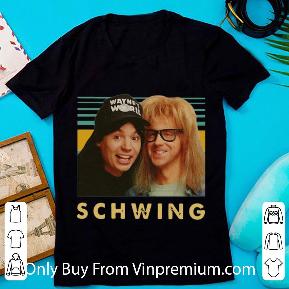 Great Vintage El Mundo De Wayne Schwing shirt