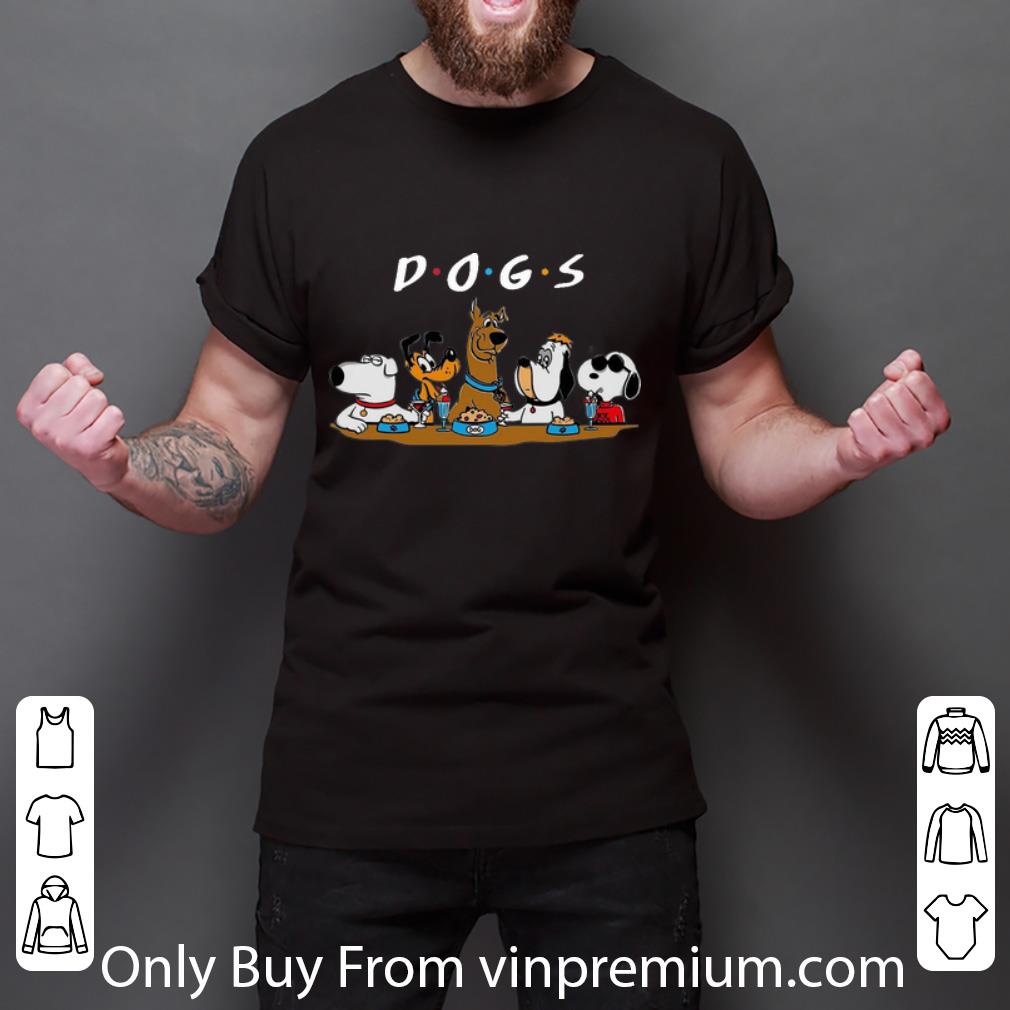 Original Dogs Friends Scooby Doo Snoopy shirt