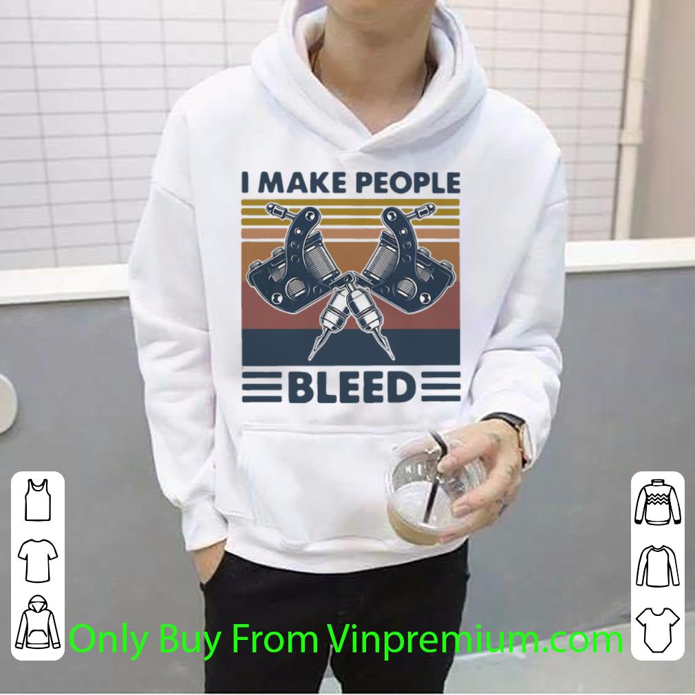1c293f28 nice vintage i make people bleed shirt 4 - Nice Vintage I Make People Bleed shirt