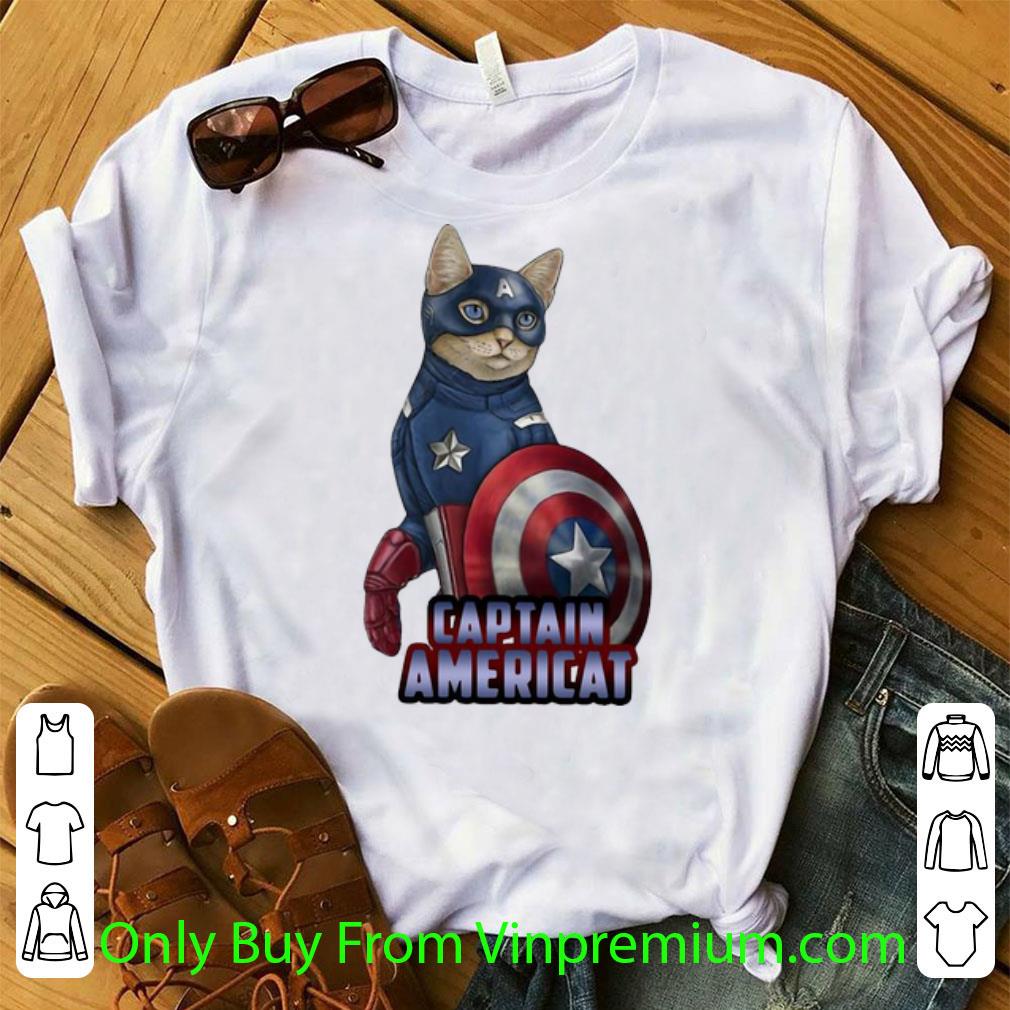 Premium Cats Captain Americat Captain America shirt