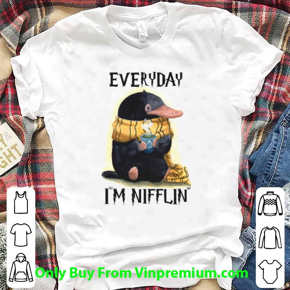 Nice Niffler Everyday I'm Nifflin' Harry Potter shirt