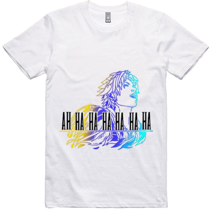 Hot Tidus Final Fantasy Ah Ha Ha Ha shirt