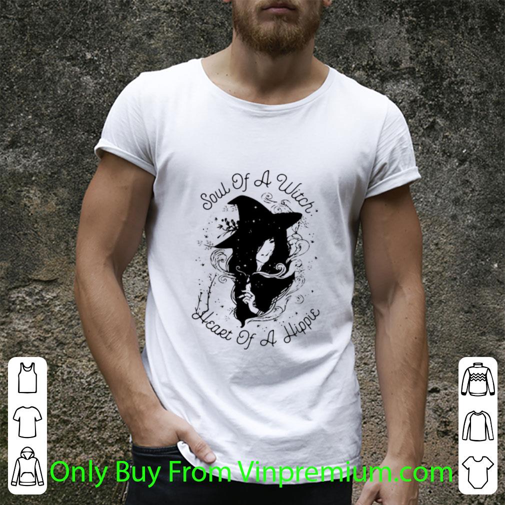 Great A Girl Soul Of A Witch Heart Of A Hippie shirt