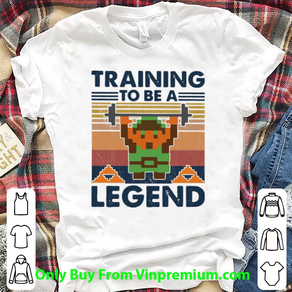 Original Vintage Lego Training To Be A Legend shirt