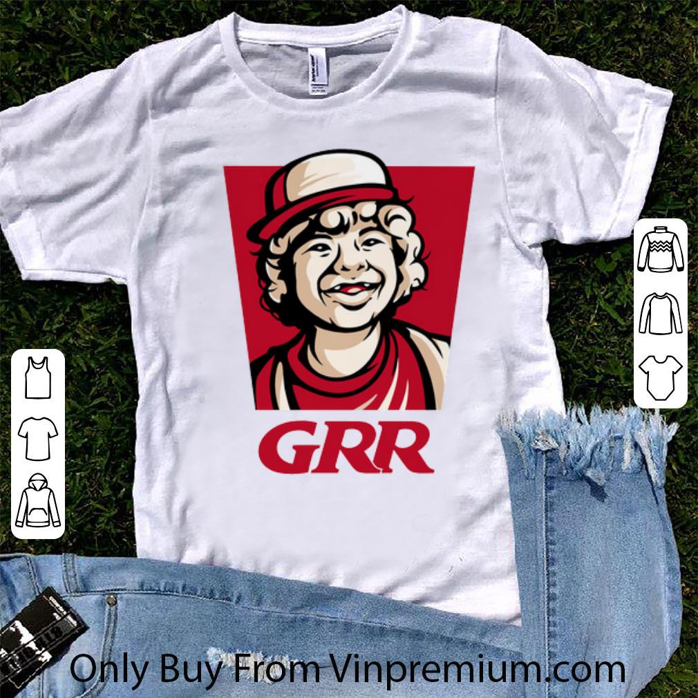 Original Stranger Things Dustin Grr Parody shirt