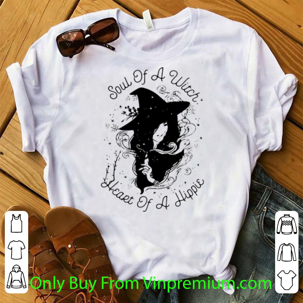 Great A Girl Soul Of A Witch Heart Of A Hippie shirt