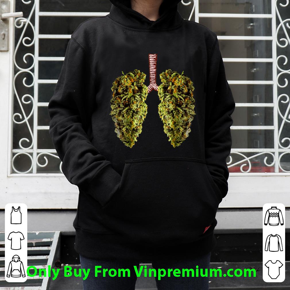 788abcae nice cannabis lungs marijuana buds shirt 4 - Nice Cannabis Lungs Marijuana Buds shirt